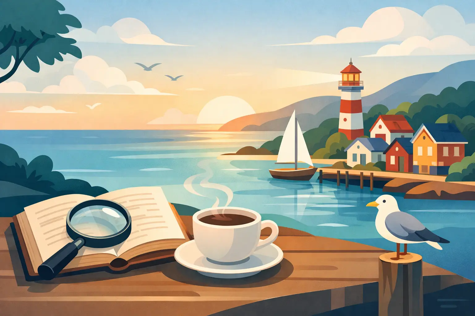 Why Cozy Mysteries Set in Coastal Towns Work