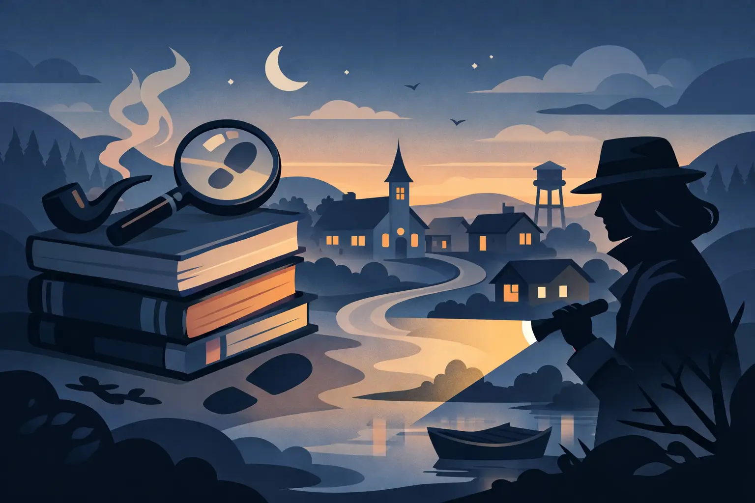 Why Small Town Mystery Books Keep Us Guessing