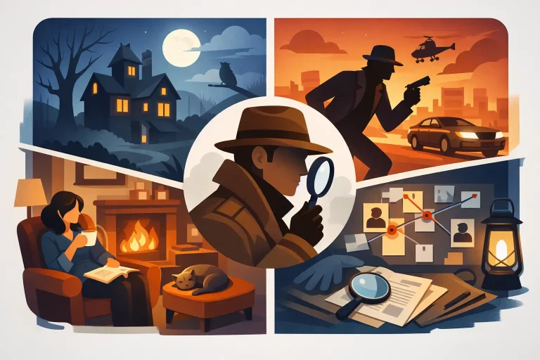 Mystery Subgenre Selection for Every Reading Mood